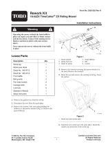 Toro 18-52ZX TimeCutter ZX Riding Mower Installation guide