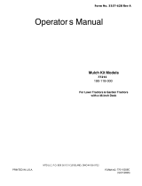 MTD OEM-190-118 User manual