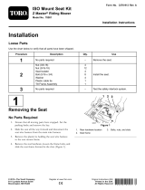 Toro ISO Mount Seat Kit, Z Master Riding Mower Installation guide