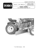 Toro 50" Mid-Mount Blade User manual