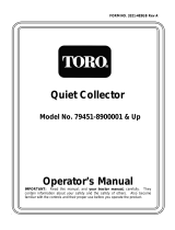 Toro Quiet Collector, Wheel Horse 5xi Series Garden Tractors User manual