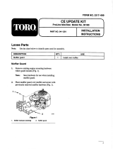 Toro CE Kit For Model 30180 Installation guide