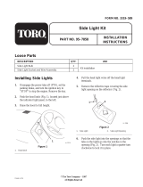Toro Sidelight Kit Installation guide