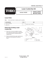 Toro Curb Hopper Handle Kit Installation guide
