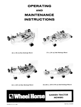 Toro 42" Side Discharge Mower User manual