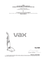 Vax Rapide Deluxe Owner's manual