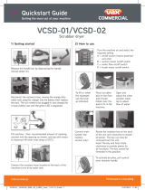 Vax Commercial VCSD-01 Owner's manual