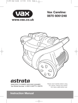 Vax Astrata II Owner's manual