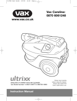 Vax Ultrixx - V096 Owner's manual