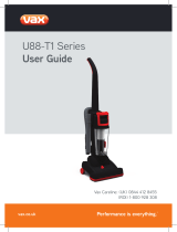 Vax U88-T1-S Owner's manual