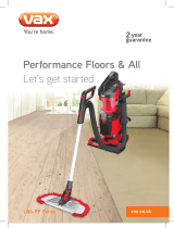 Vax Performance Floors & All Owner's manual