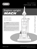 Vax Mach 2 Owner's manual