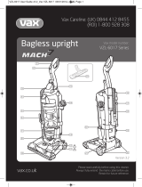 Vax MACH 7 VZL-6017 Series Owner's manual