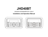 Voyager JHD40BTBRP User manual