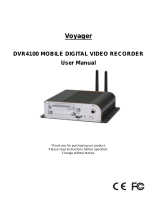 Voyager DVR4100 4 Channel User manual