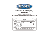 ASA Electronics JWM45 Owner's manual