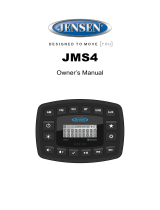 Jensen JMS4 Owner's manual