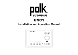 ASA Electronics POLK UMC1 User manual