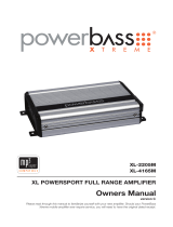 PowerBass XL-4165M Owner's manual