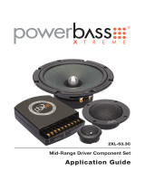 PowerBass 2XL-63.3C Owner's manual