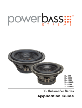 PowerBass XL-844 Owner's manual