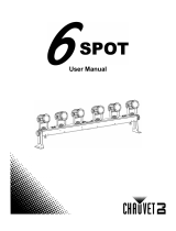CHAUVET DJ 6Spot User manual
