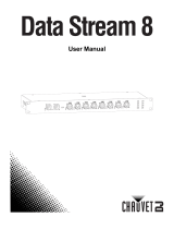 CHAUVET DJ Data Stream 8 User manual