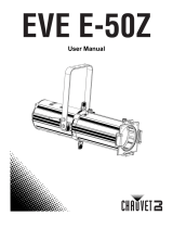 CHAUVET DJ EVE E-50Z LED Ellipsoidal User manual