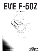 CHAUVET DJ EVE F-50Z User manual