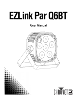 CHAUVET DJ EZLink Par Q6BT User manual