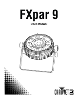 CHAUVET DJ FXpar 9 LED Effect Light User manual