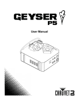 CHAUVET DJ Geyser P5 User manual