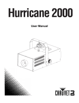 CHAUVET DJ Hurricane 2000 User manual