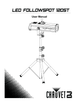 CHAUVET DJ LED Followspot 120ST User manual