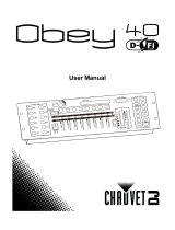 CHAUVET DJ Obey 40 D-Fi 2.4 User manual
