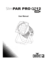 CHAUVET DJ SlimPAR Pro QZ12 USB User manual