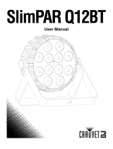CHAUVET DJ Slimpar-Q12 BT Quad LED Par Can User manual