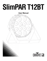 CHAUVET DJ Slimpar T12 BT Pack LED Par Can Bundle User manual
