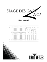 CHAUVET DJ Stage Designer 50 DMX Controller User manual