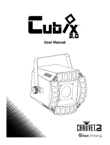 CHAUVET DJ Cubix 2.0 User manual