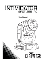 CHAUVET DJ Intimidator Spot 355 IRC User manual