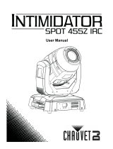 CHAUVET DJ Intimidator Spot 455Z IRC User manual
