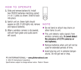 P3 P7030 User manual