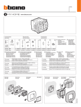 Bticino H4592 Operating instructions