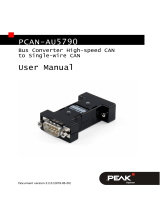 PEAK-System PCAN-AU5790 User manual