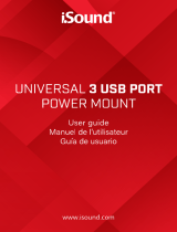 iSound Car 3 USB Port Power Mount User guide