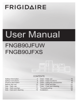 Frigidaire FNGB90JFUW User manual