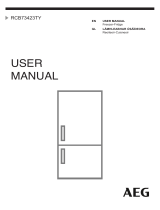 AEG RCB73423TY User manual