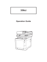 Triumph-Adler 356ci Owner's manual