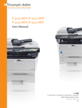 TA Triumph-Adler P-3020 MFP User manual